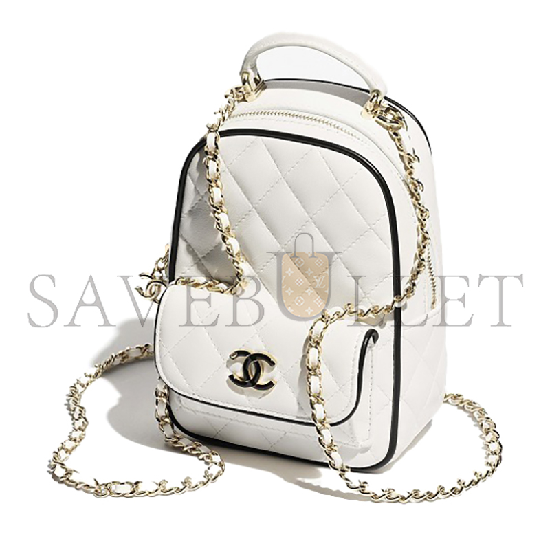 Ch**el master 25p mini lambskin backpack ap4514 (18*13*9cm)